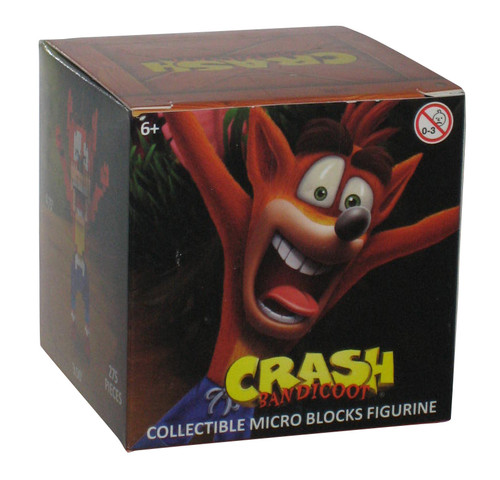 Crash Bandicoot Collectible Micro Blocks Activision Figure