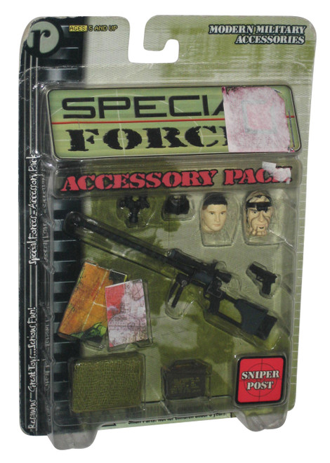 Special Forces Military Resaurus Sniper Post Toy Accessory Pack