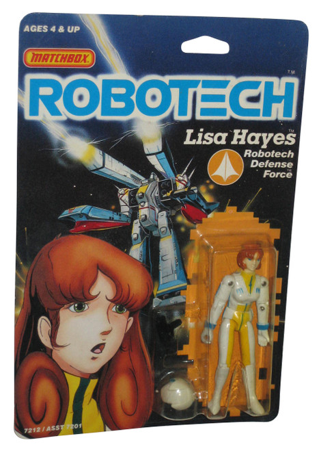 Robotech Lisa Hayes Defense Force (1985) Matchbox 3.75 Inch Figure