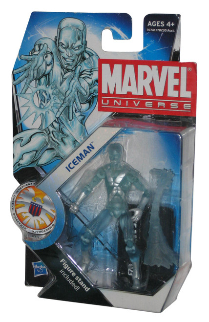 Marvel Universe Series 3 X-Men Ice Man Hasbro 3.75 Inch Figure #23