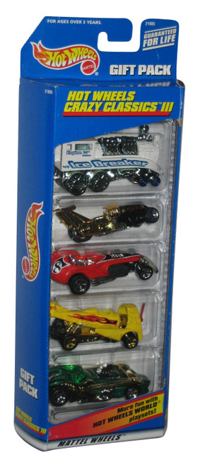 Hot Wheels Crazy Classics III Die-Cast Car Mattel Gift Pack Set - (5 Cars)