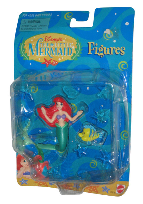 Disney The Little Mermaid & Flounder Mattel Figure Set