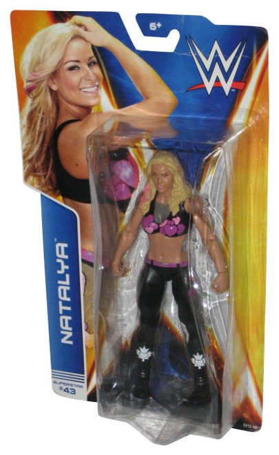 WWE Wrestling Natalya (2014) Mattel Superstar #43 Action Figure