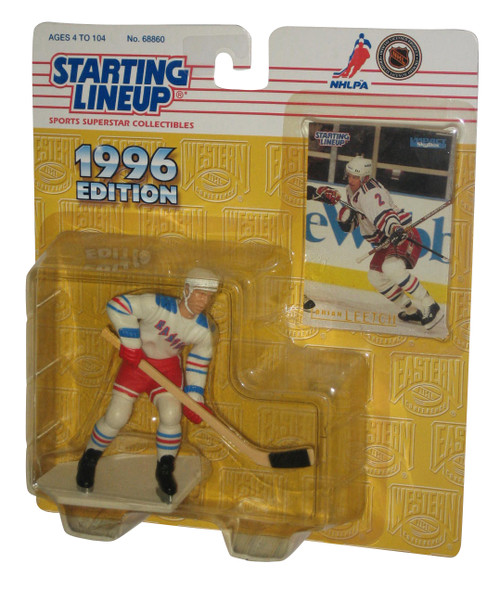 NHL Hockey Brian Leetch Rangers (1996) Kenner Starting Lineup Figure