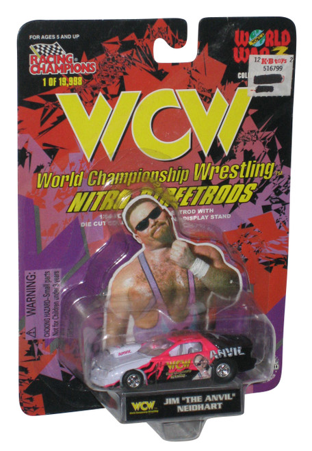 WCW Nitro Street Rods Jim The Anvil WWE Racing Champions Toy Car