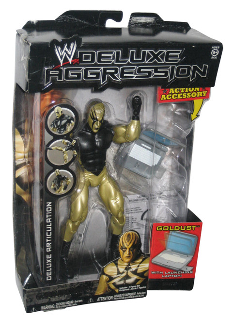 WWE Deluxe Aggression Series 21 Goldust WWF Jakks Pacific Figure