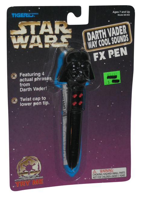 Star Wars Darth Vader Way Cool Sounds FX Tiger Talking Pen