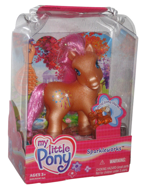 My Little Pony G3 Sparkleworks Hasbro Toy Figure w/ Charm