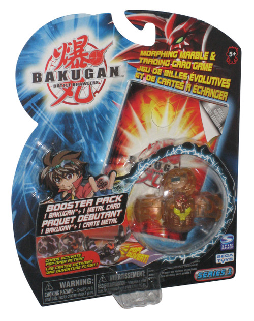 Bakugan Booster Pack & Metal Card Series 1 Spin Master Toy (C)
