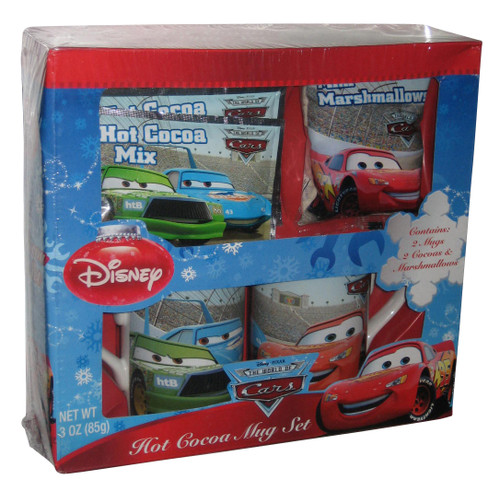 Disney Cars Hot Cocoa Mug Gift Set - (Chick Hicks / The King / Lightning McQueen)