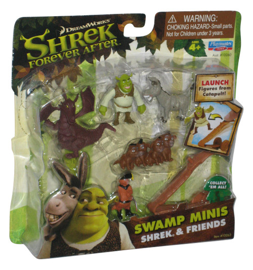 Shrek Forever After Friends Swamp Minis Playmates Figure Set