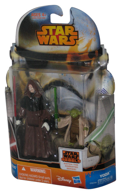 Star Wars Mission Series Senate Duel (2013) Yoda & Darth Sidious Figure Set