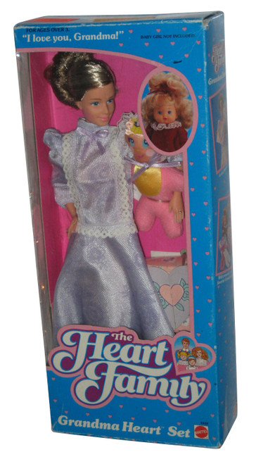 The Heart Family I Love You Grandma (1986) Vintage Mattel Doll