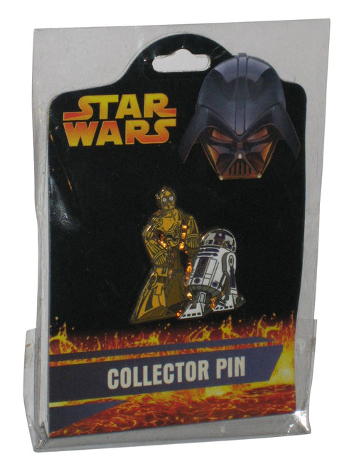 Star Wars Revenge of The Sith 2005 Collection C-3PO & R2-D2 Droids Emblem Pin