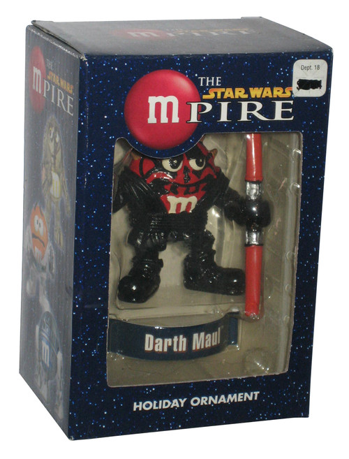 Star Wars Mpire Darth Maul M&M's Figure Kurt Adler Holiday Ornament