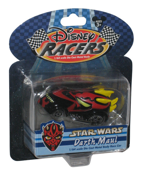 Disney Store Theme Park Racers Star Wars Tours Darth Maul Die-Cast Toy Car