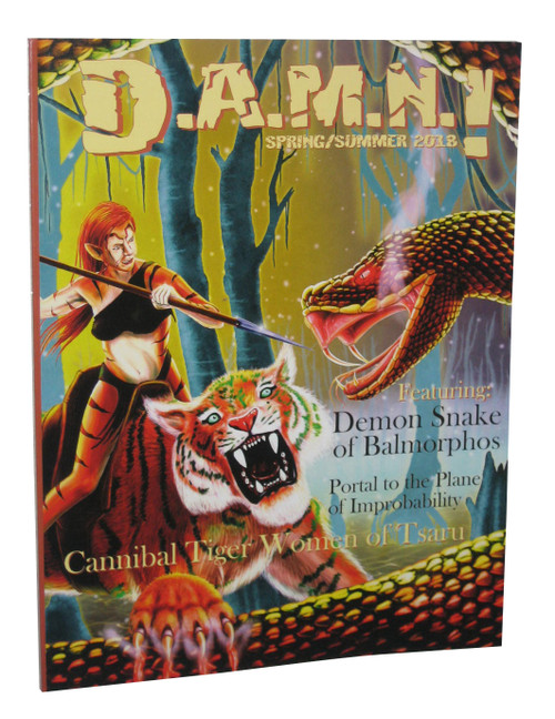 D.A.M.N.! Spring Summer 2018 DCC RPG Rare Paperback Book