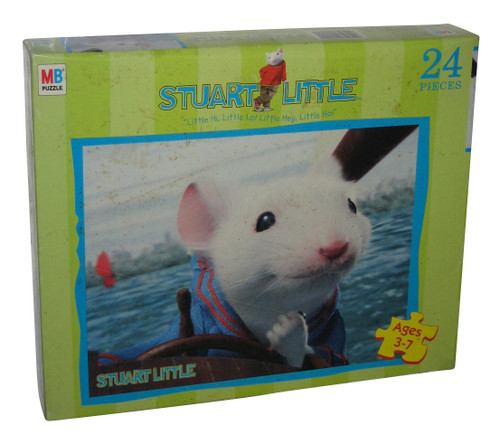 Stuart Little Mouse Milton Bradley 24pc Children Kids Puzzle