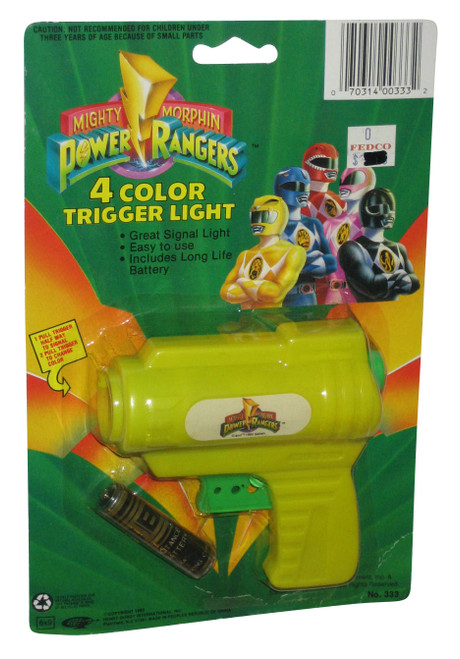 Power Rangers Henry Gordy (1993) 4 Color Trigger Light Gun Toy