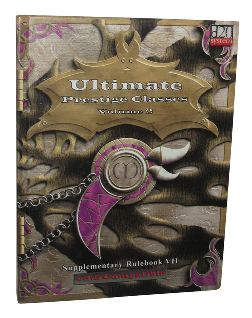 Dungeons & Dragons Ultimate Prestige Classes Volume 2 Hardcover Guide Book