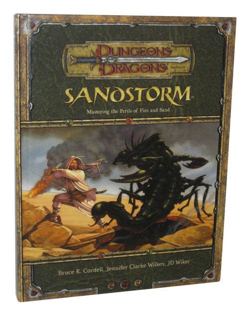 Dungeons & Dragons Sandstorm Mastering The Perils of Fire & Sand Hardcover Book