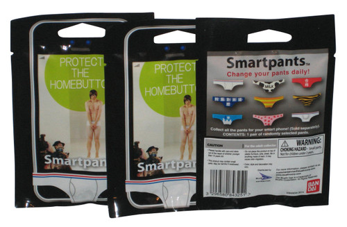 Smartpants Bandai Smartphone iPhone Underwear Random Blind 3-Pack - (Protect The HomeButton)