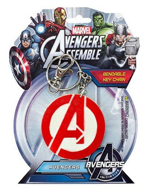 Marvel The Avengers Initiative Logo NJ Croce Bendable Keychain