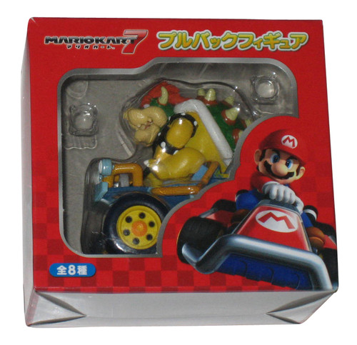 Nintendo Super Mario Kart 7 King Koopa Pull Back N Go Car Racer Toy Figure Vehicle