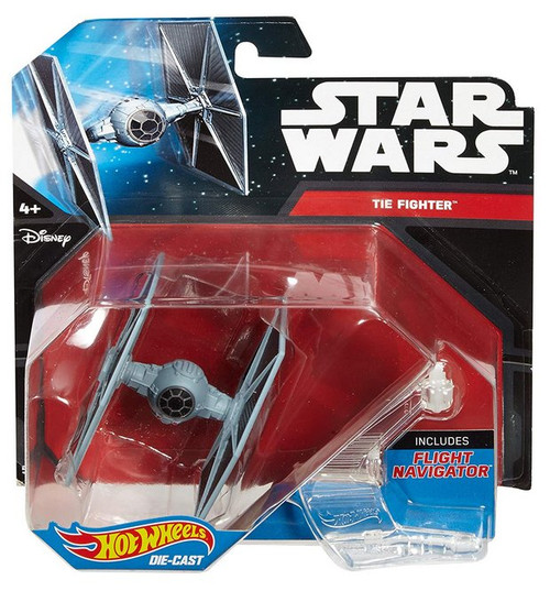 Star Wars Hot Wheels (2014) Blue TIE Fighter Starships Toy Vehicle