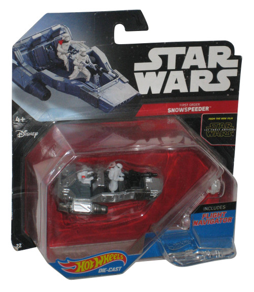 Star Wars Hot Wheels First Order Snowspeeder (2015) Starships Toy Vehicle