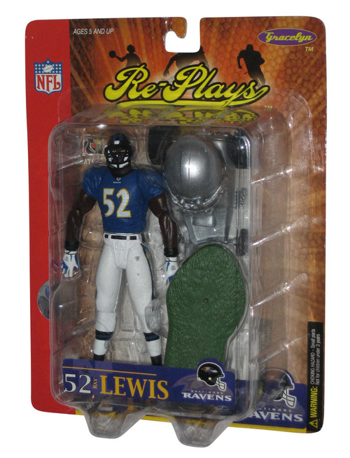 NFL Football Ray Lewis Baltimore Ravens (2005) Re-Plays Tracelyn Figure