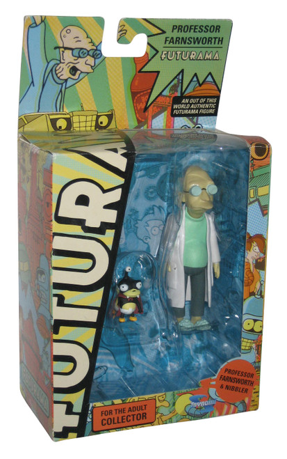Futurama Series 7 Professor Farnsworth & Nibbler Toynami Figure Set