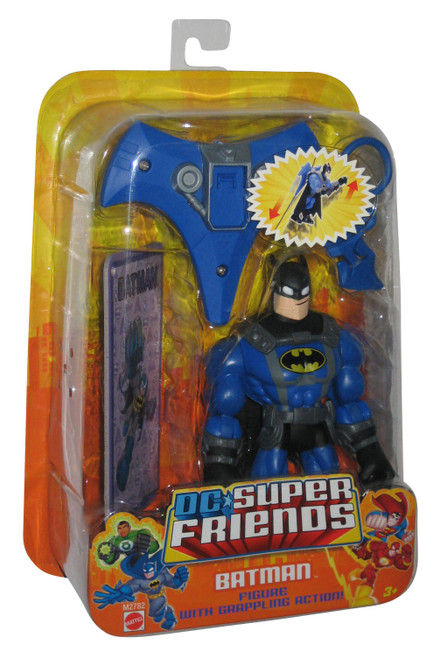 DC Batman 6" Super Friends Mattel Figure w/ Grappling Action