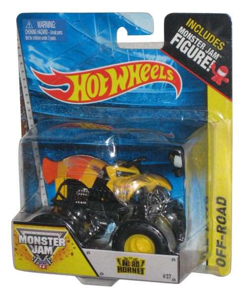 Hot Wheels Monster Jam Nitro Hornet #37 Truck w/ Figure