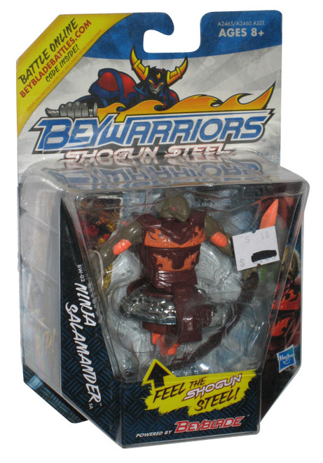 Beyblade Shogun Steel BeyWarriors BW-02 Ninja Salamander Battler Toy