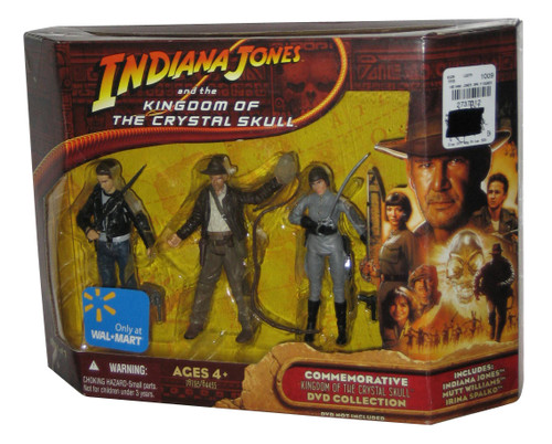 Indiana Jones And Kingdom of The Crystal Skull Figure Set #1 - (Commemorative DVD Collection)