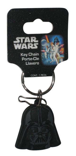 Star Wars Movie Darth Vader Mask Plasti Color Rubber Keychain