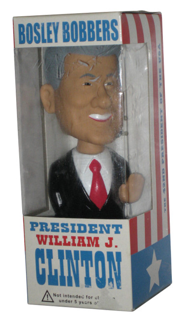 President William J. Clinton Bosley Bobblers Bobblehead Figure