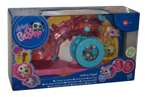 Littlest Pet Shop Habitrail Playset Mouse & Hamster Toy Figure Set 1202 & 1204