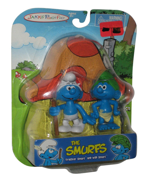 The Smurfs Tracker & Wild Smurf Jakks Pacific Toy Figure 2-Pack Set