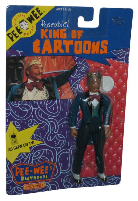 Pee Wee Herman's Playhouse King of Cartoons Matchbox Figure