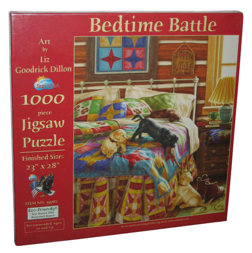 SunsOut Bedtime Battle 1000pc Jigsaw Puzzle