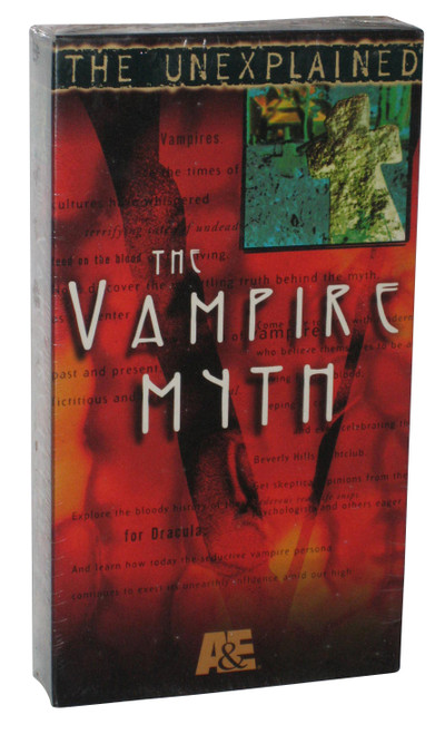 Unexplained The Vampire Myth (1997) Vintage VHS Tape