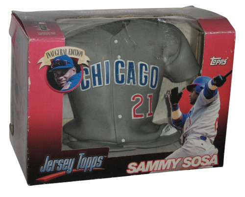 MLB Baseball Sammy Sosa Plastic Figural Chicago Cubs Jersey Topps