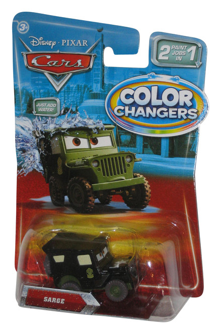 Disney Pixar Cars Movie Color Changers Sarge Toy Car
