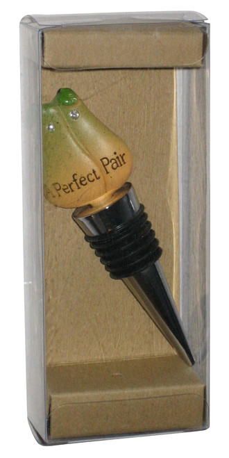 A Perfect Pair Pear Fruit Wine Stopper