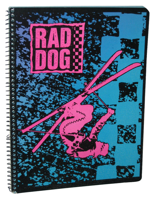 Rad Dog Skiing Mead Notebook