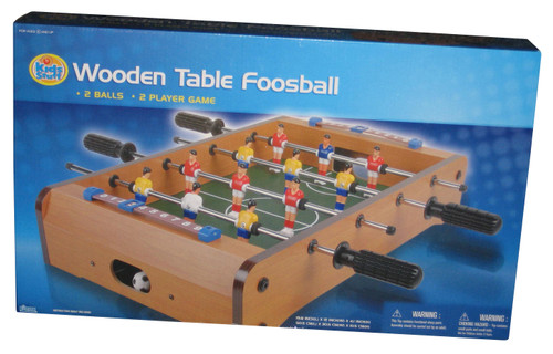 Kids Stuff Wooden Foosball Compact Travel Car Table Game