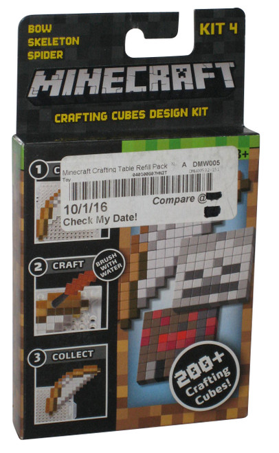 Minecraft Crafting Table Mattel Refill Pack Toy Kit #4