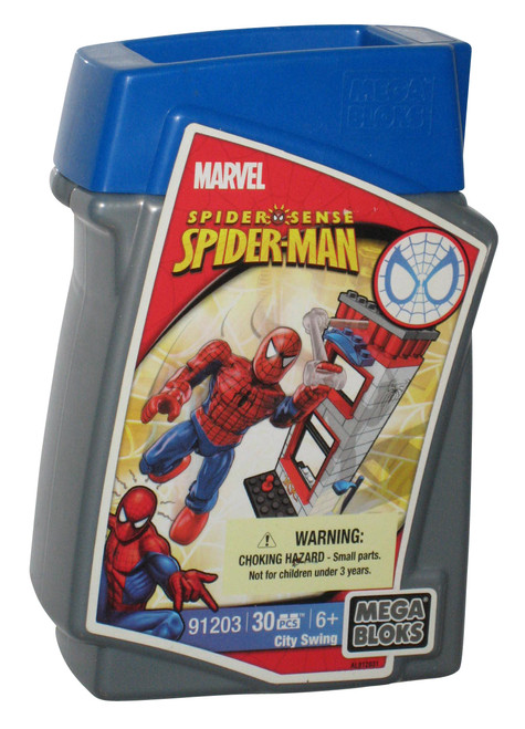 Marvel Spider-Man City Swing Mega Bloks Building Toy Set 91203